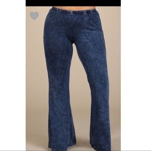 Flare plus size pants